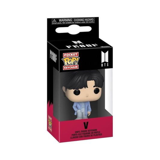 Funko Pocket Pop! BTS - V Nyckelring Vinylfigur