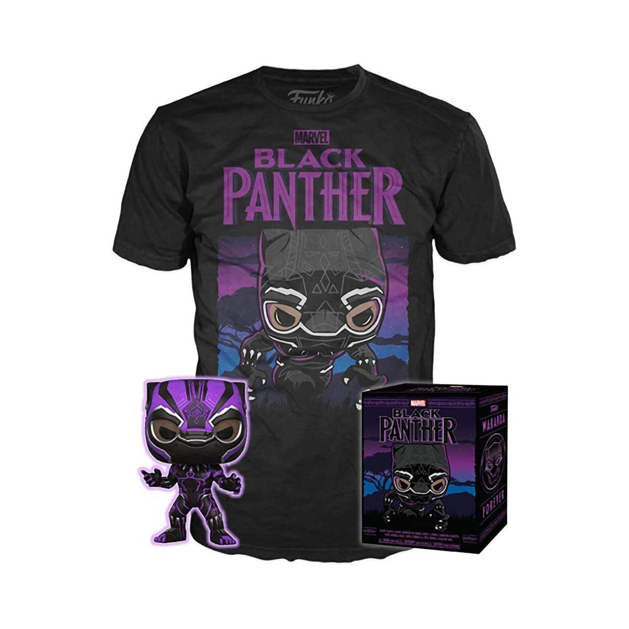 Funko Boxed Tee: Black Panther Wakanda Forever T-Shirt (L)