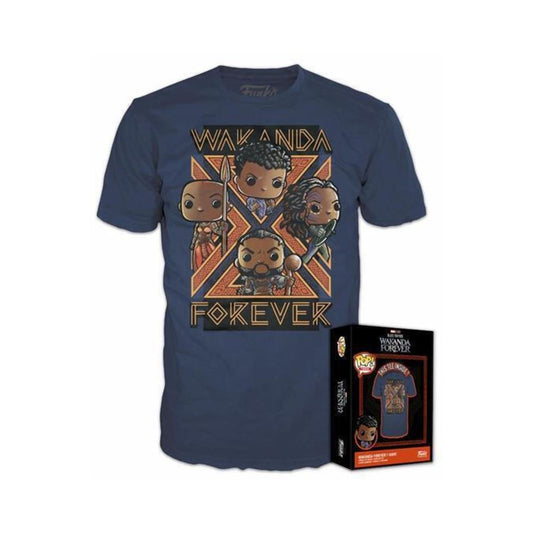 Funko Boxed Pop! Tees: Marvel Black Panther T-Shirt (XL)