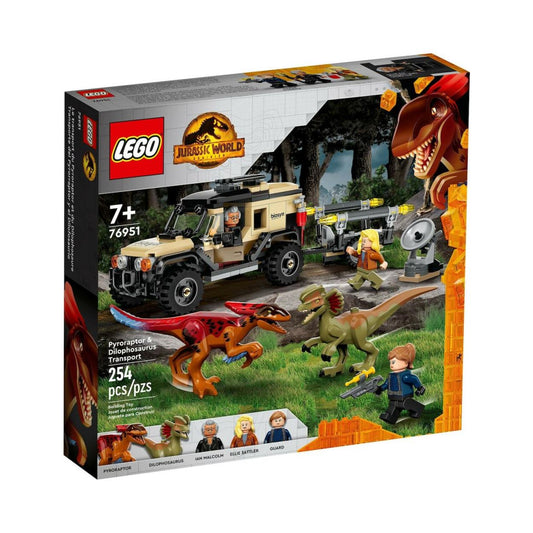 LEGO® Jurassic World: Pyroraptor och Dilophosaurus Transport (76951)