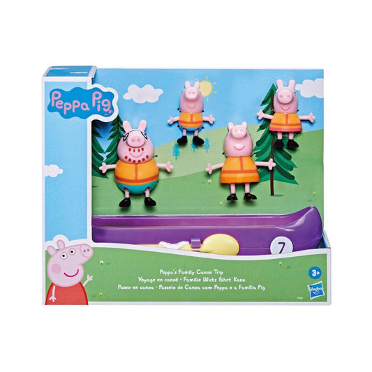 Hasbro Peppa Pig: Peppas Familjecanoe-Äventyr (Exkl.)