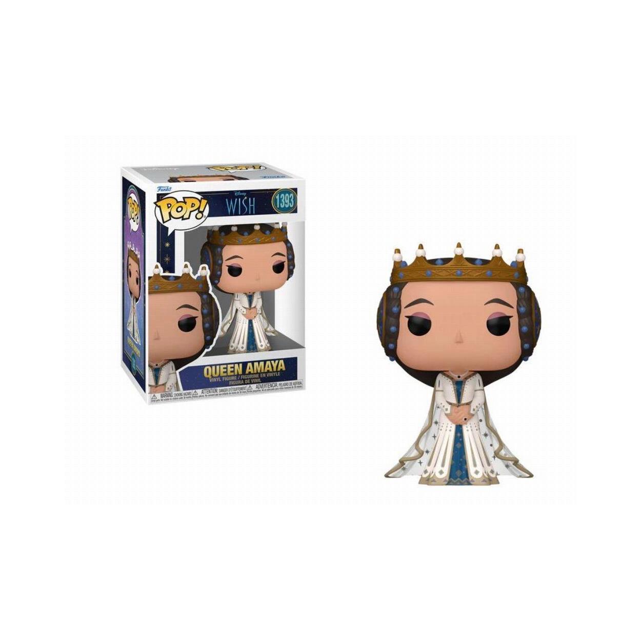 Funko Pop! Disney: Wish - Queen Amaya #1393 Vinyl Figur