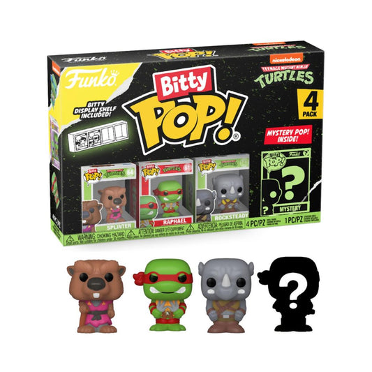 Funko Bitty Pop! 4-Pack: Teenage Mutant Ninja Turtles - Splinter Vinyl Figures