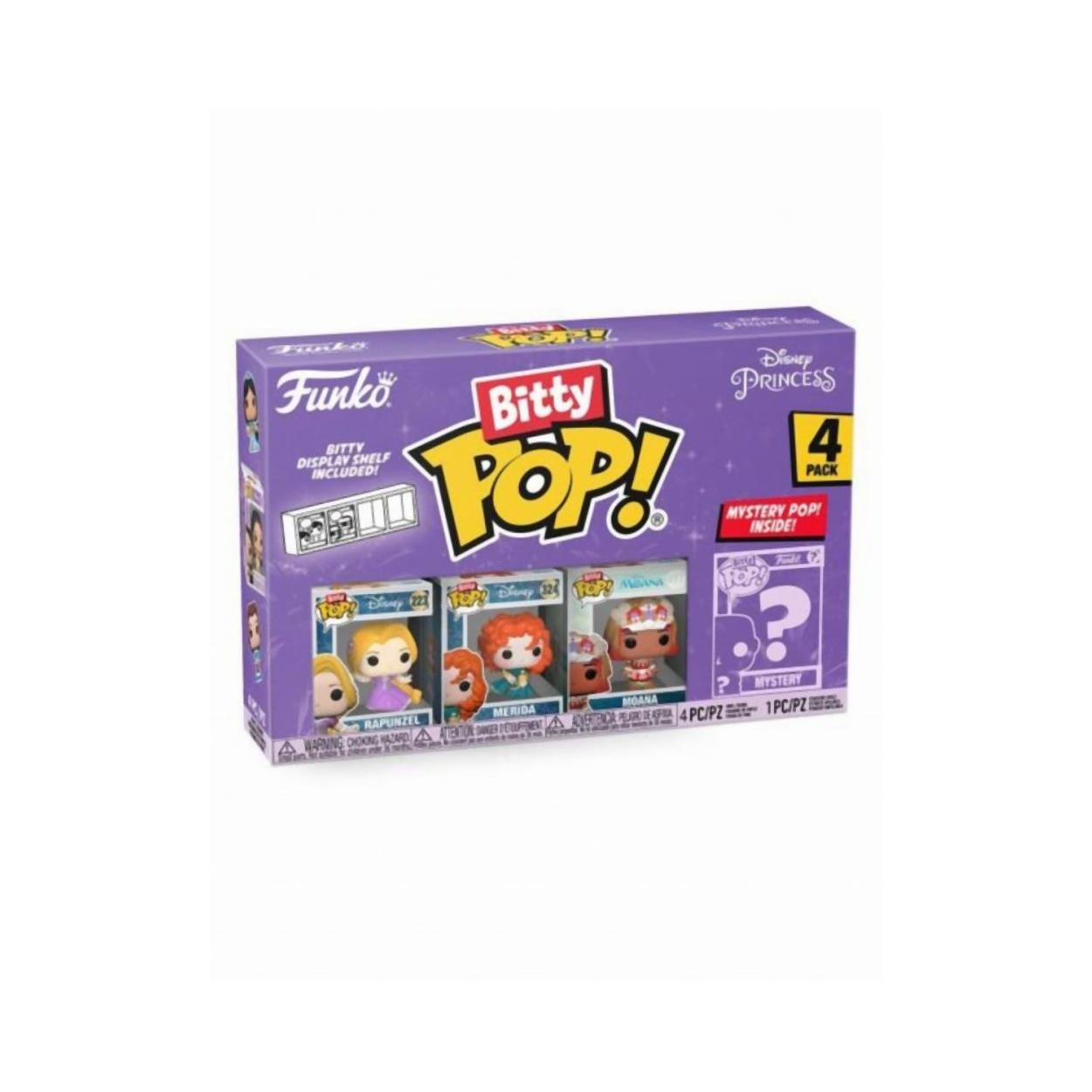 Funko Bitty Pop! 4-Pack: Disney Princess - Rapunzel Vinyl Figurer