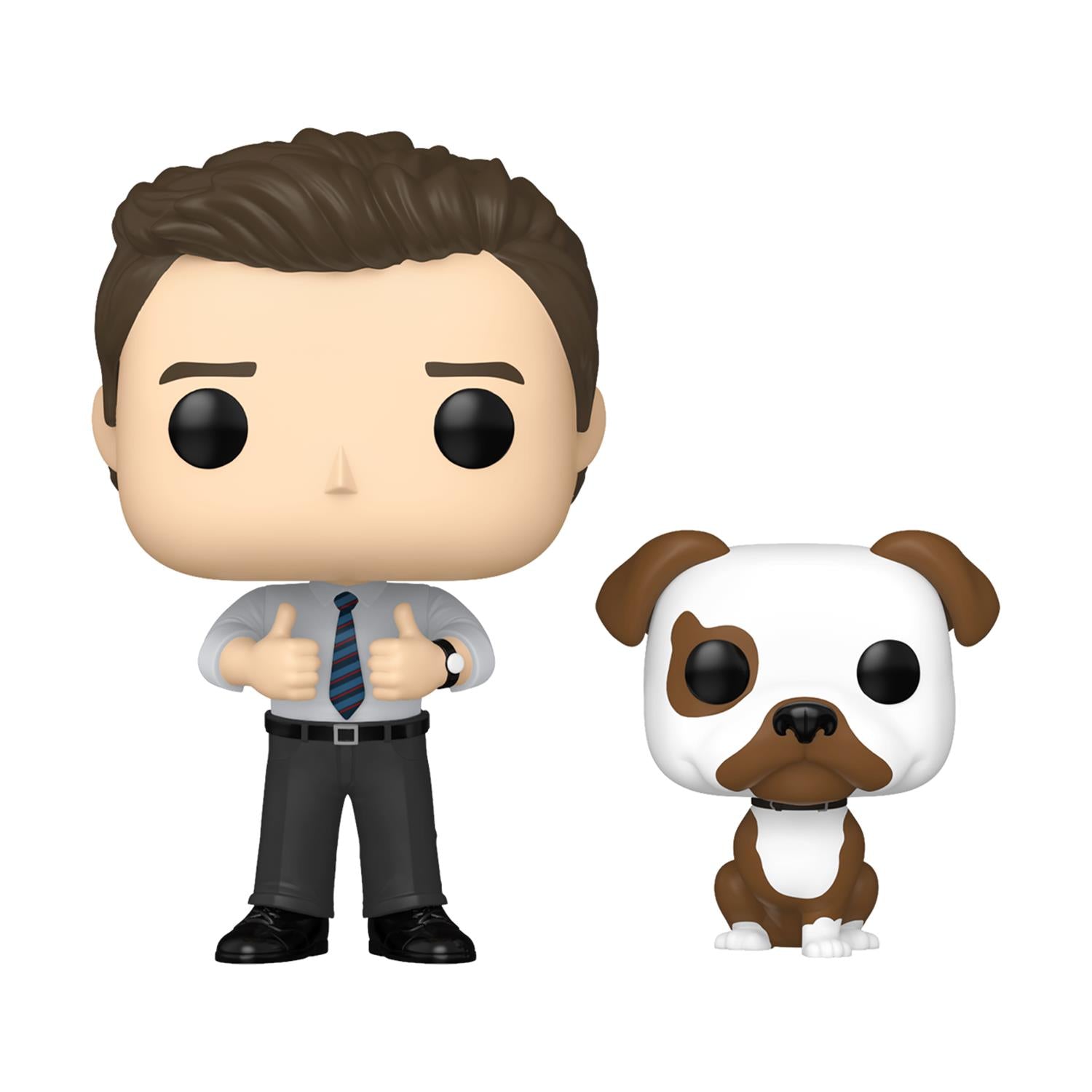 Funko Pop! Parks and Recreation - Chris Traeger med Champion #1415 Vinylfigur