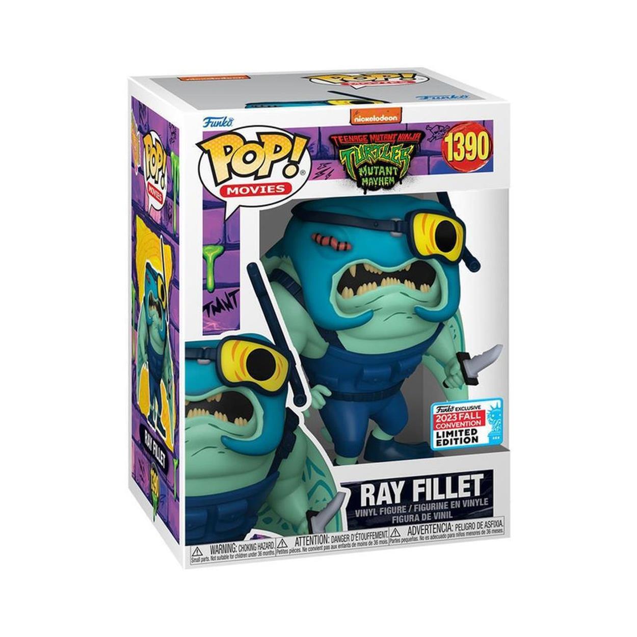 Funko Pop! Teenage Mutant Ninja Turtles: Mutant Mayhem - Ray Fillet (Limited Edition) #1390