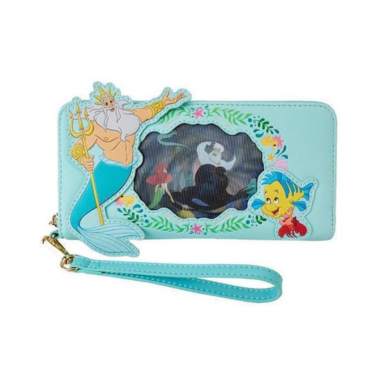 Loungefly Disney - Den Lilla Sjöjungfrun Princess Lenticular Wristlet