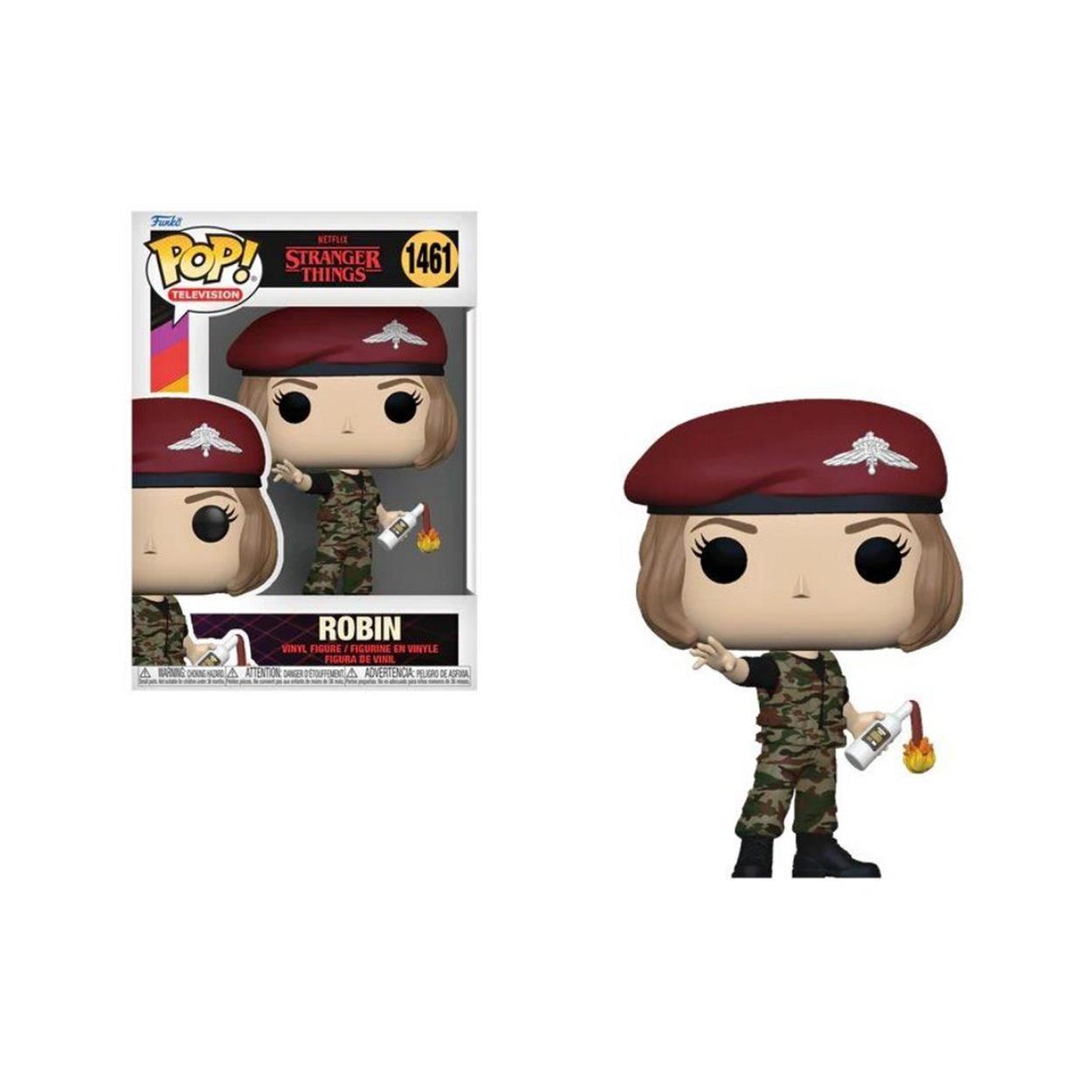 Funko Pop! Stranger Things - Hunter Robin (med Cocktail) #1461 Vinylfigur