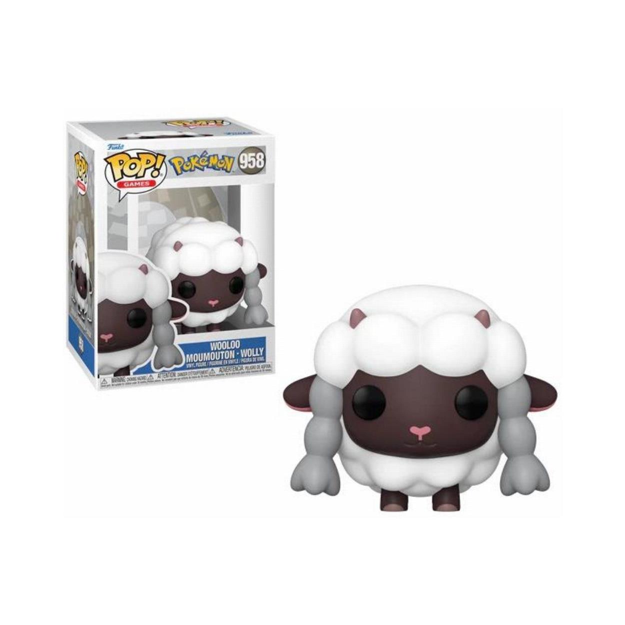 Funko Pop! Pokémon - Wooloo #958 Vinyl Figur