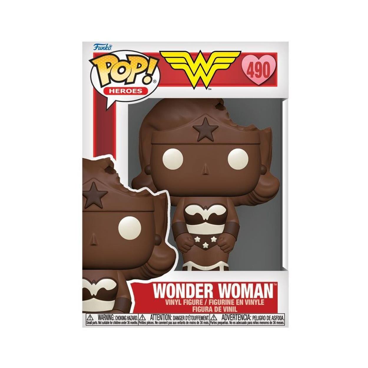 Funko Pop! Heroes DC Wonder Woman Valentine's Day 2024 - Chokladfigur #490