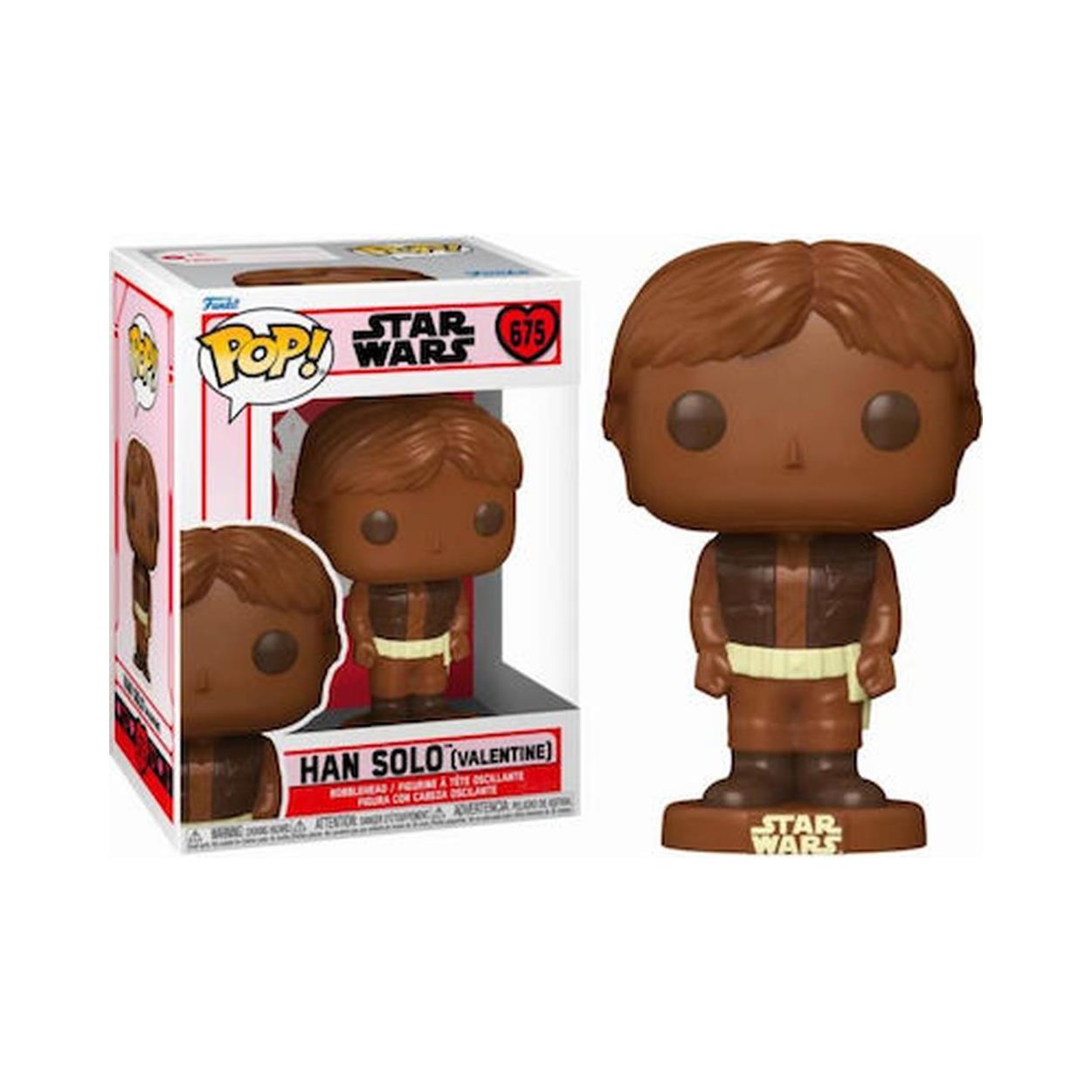 Funko Pop! Disney: Star Wars Valentine's Day 2024 - Han Solo (Valentine Chocolate) #675