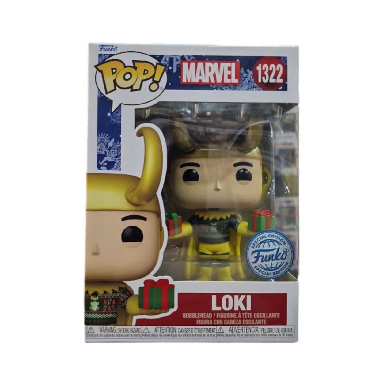 Funko Pop! Marvel: Loki (Med Tröja) (Metallic) (Special Edition) #1322 Bobble-Head Vinylfigur