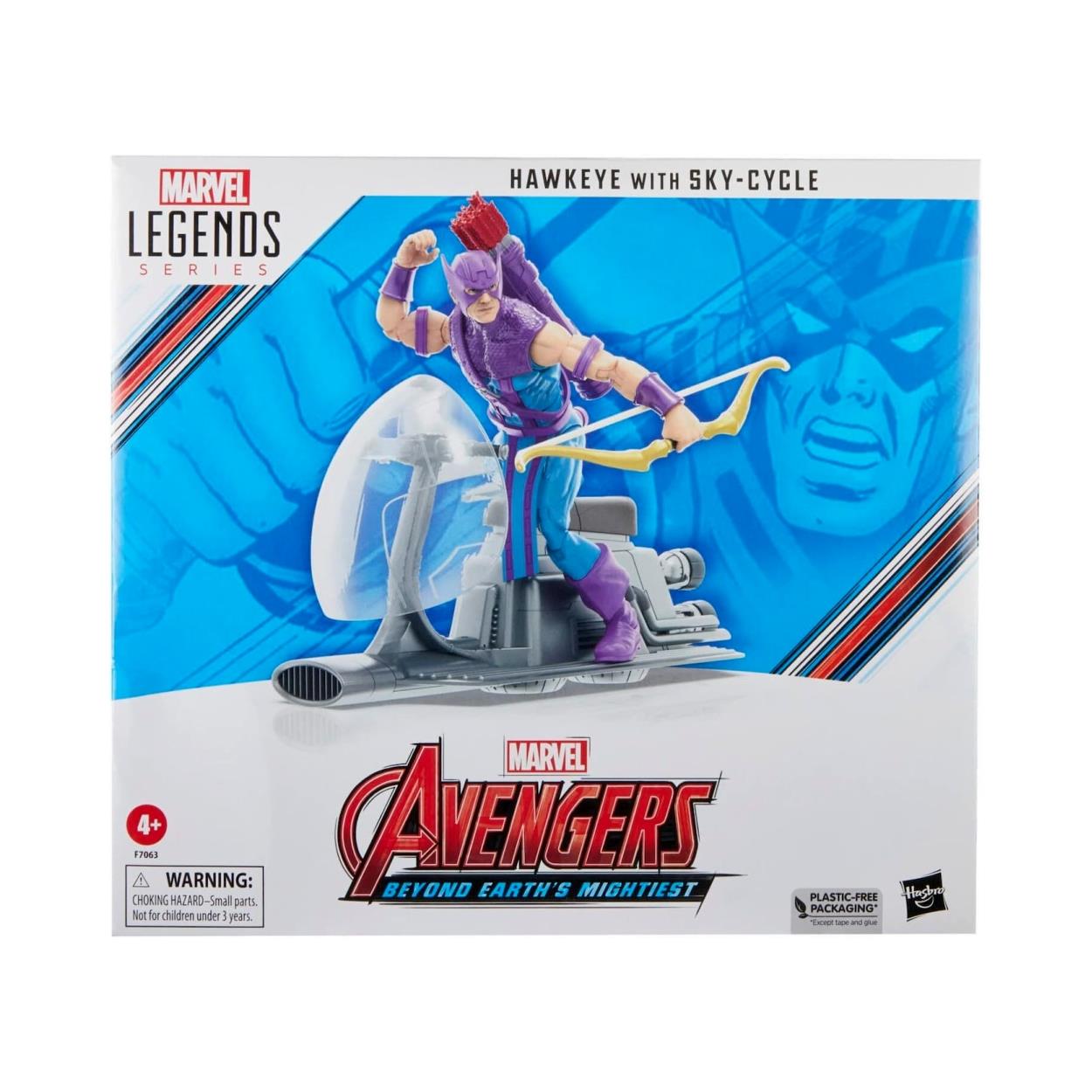 Hasbro Marvel Avengers: Legends Series - Hawkeye med Sky-Cycle Actionfigur