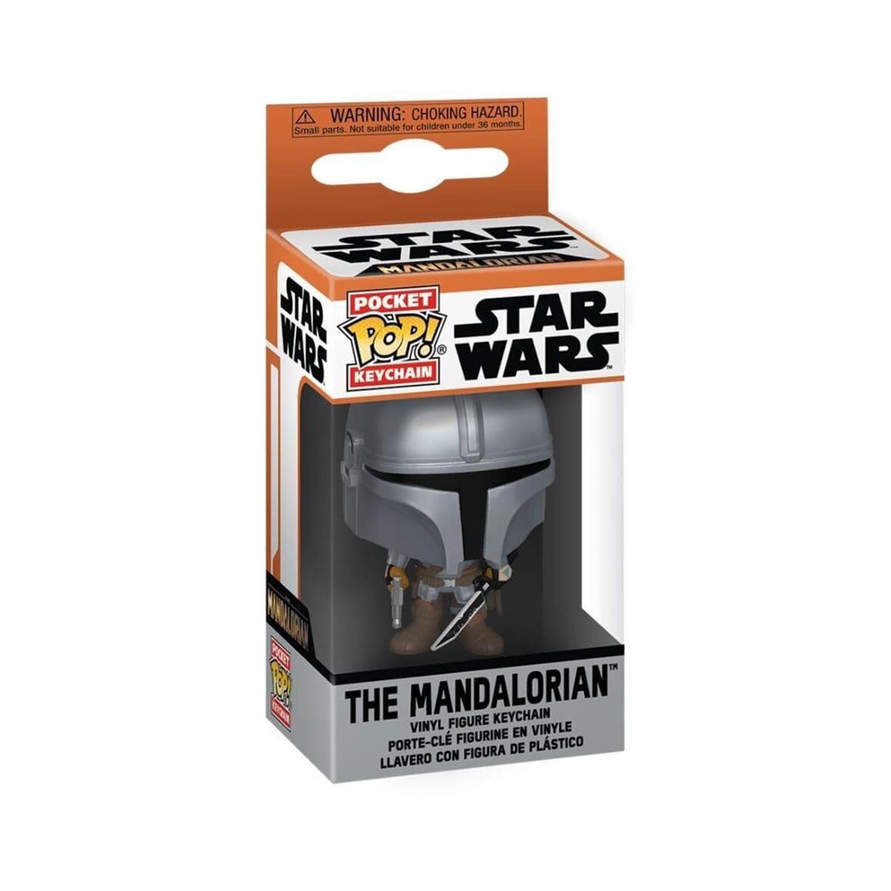 Funko Pocket Pop! Disney Star Wars: The Mandalorian Nyckelring Figur