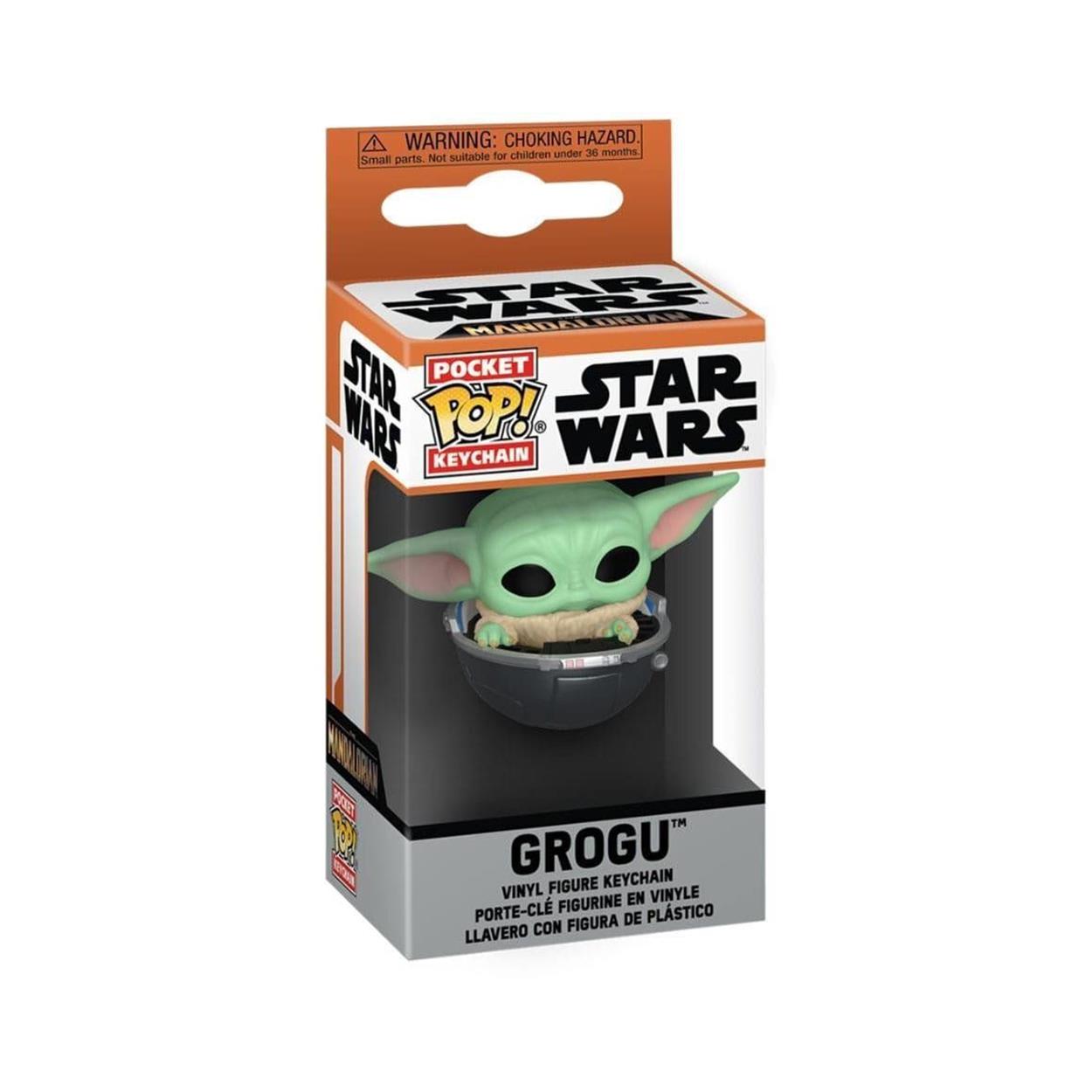 Funko Pocket Pop! Disney Star Wars: The Mandalorian - Grogu Nyckelring