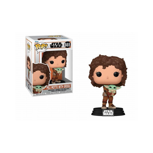 Funko Pop! Disney Star Wars: The Mandalorian - Peli Motto med Grogu #665