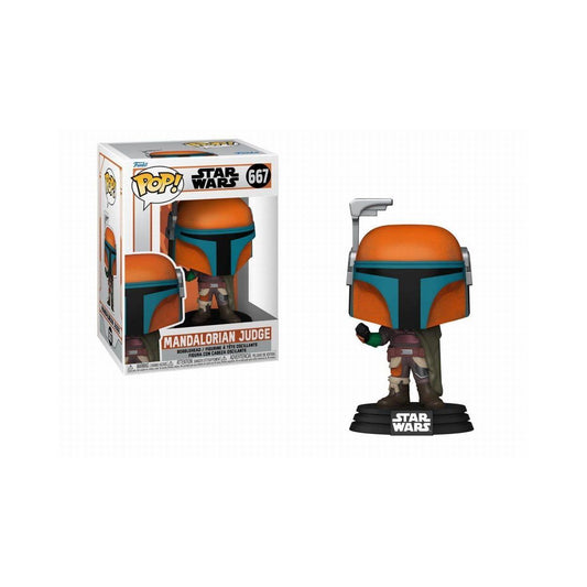 Funko Pop! Disney Star Wars: The Mandalorian - Mandalorian Judge #667 Bobble-Head Vinyl Figur