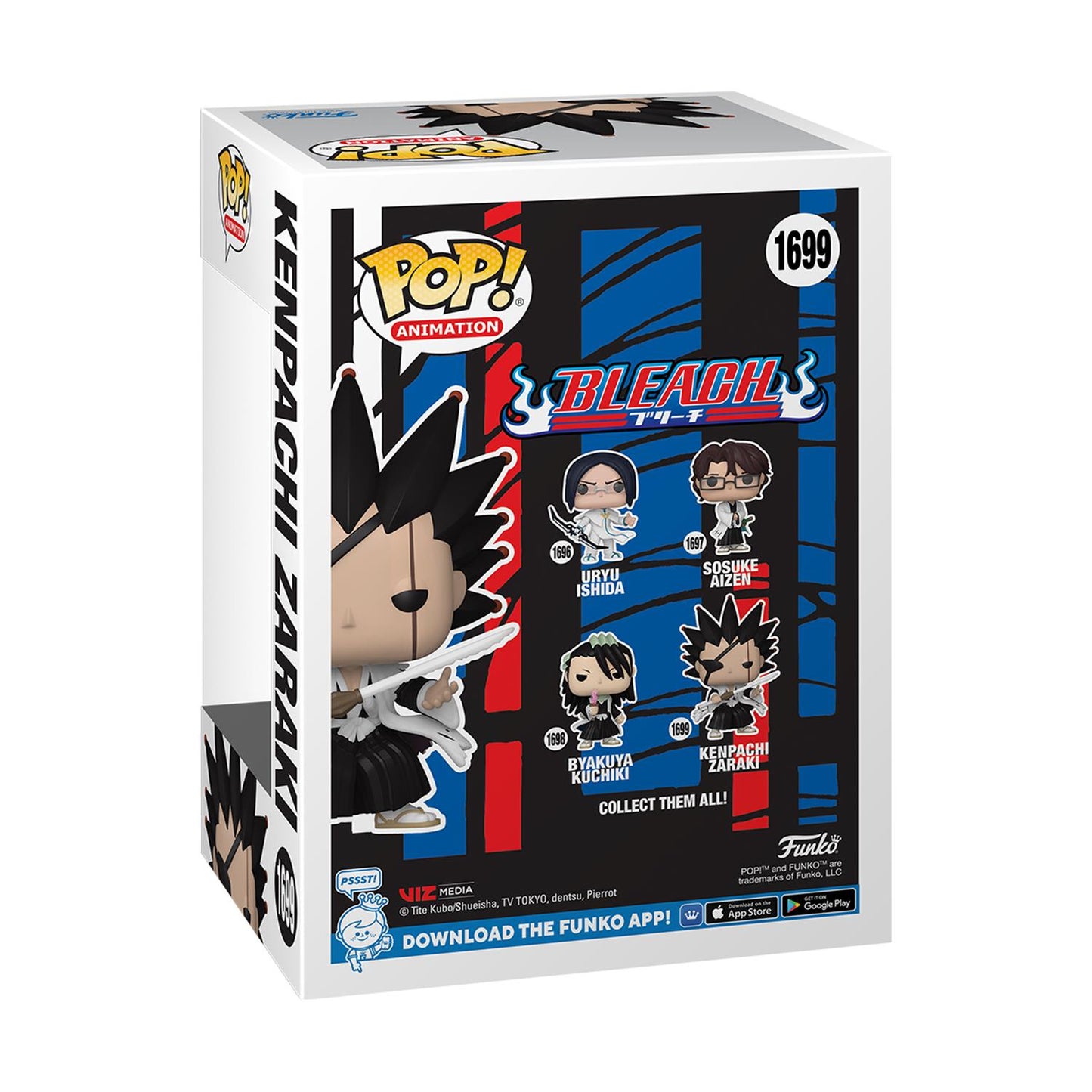 Funko Pop! Animation: Bleach - Kenpachi Zaraki #1699 Vinyl Figur