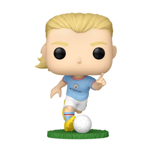 Funko Pop! Football: Manchester City - Erling Haaland (med Boll) #60 Vinylfigur