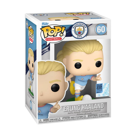 Funko Pop! Football: Manchester City - Erling Haaland (med Boll) #60 Vinylfigur