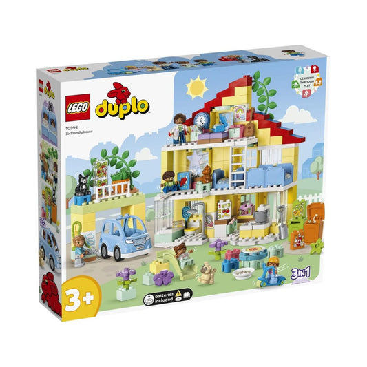 LEGO® DUPLO® Town: 3in1 Familjehus (10994)