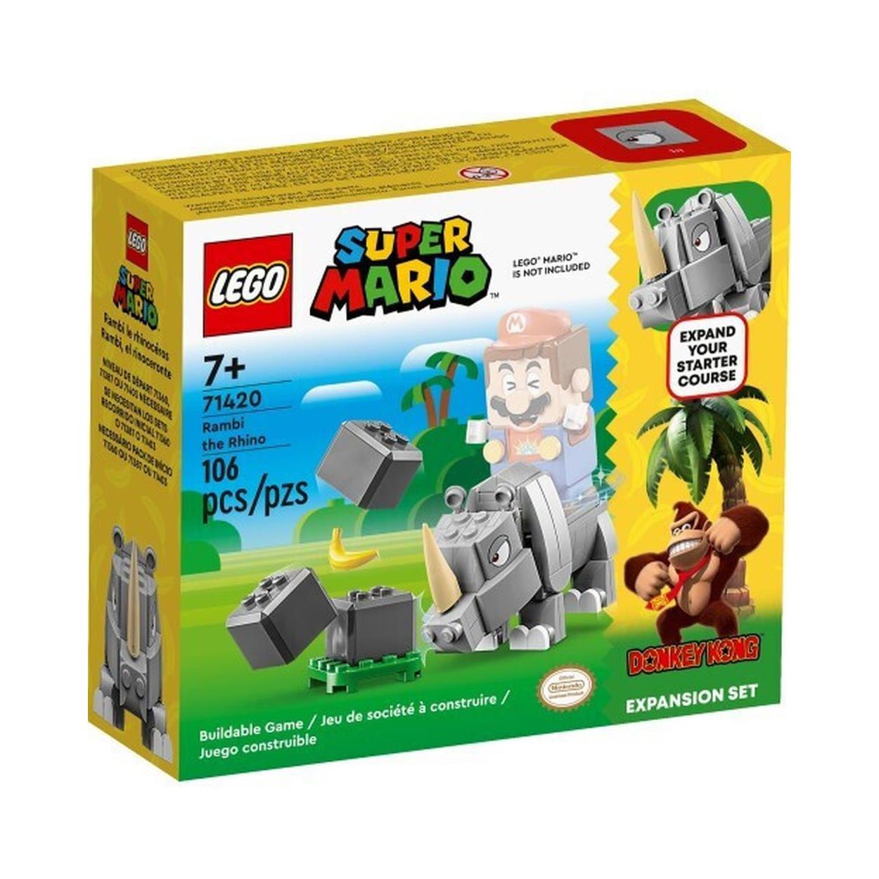 LEGO® Super Mario™: Rambi the Rhino Expansion Set (71420)