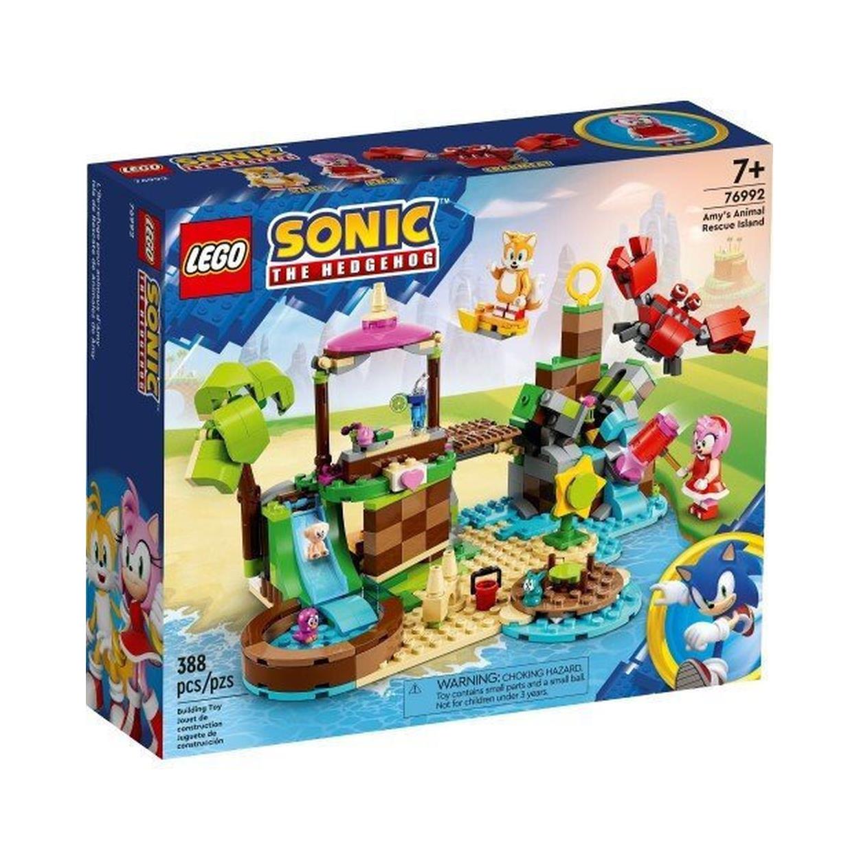 LEGO® Sonic the Hedgehog™: Amys Djur Räddningsö (76992)