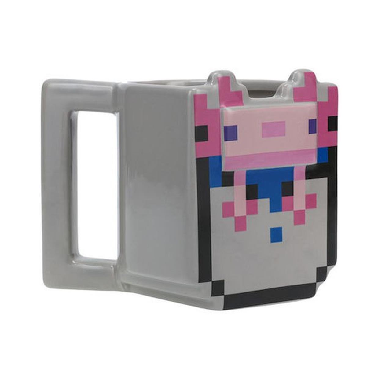 Minecraft - Axolotl Formad Mugg (400ml)