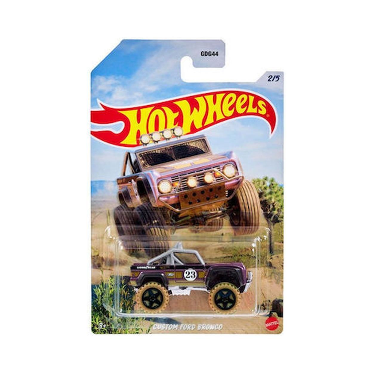 Mattel Hot Wheels: Baja Cars 4X4 - Custom Ford Bronco