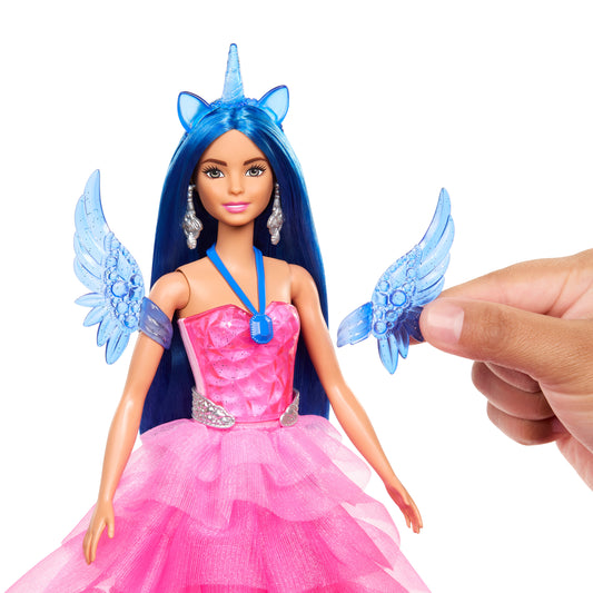 Mattel Barbie®: 65 Inspirerande Berättelser - En Touch av Magi Docka och Enhörning (HRR16)