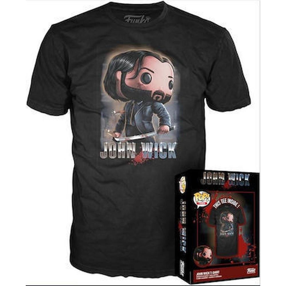 John Wick 3 T-Shirt - Funko Boxed Tee (L)