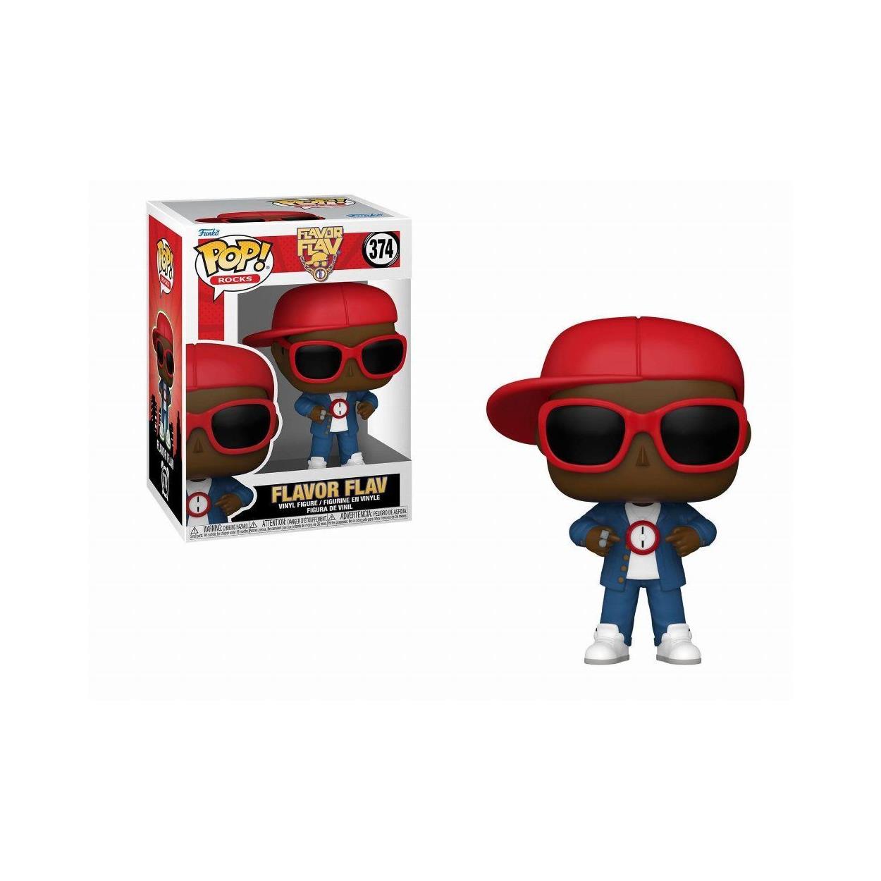 Funko Pop! Rocks: Flavor Flav - Flavor of Love #374 Vinylfigur