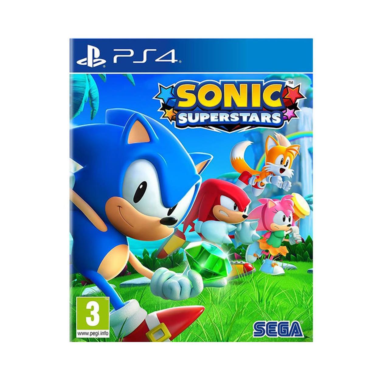 PS4 Sonic Superstars - Spännande Äventyr i Färgglada Världar