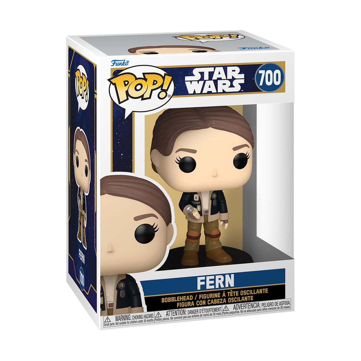 Funko Pop! Star Wars: Skeleton Crew - Fern #700 Bobble-Head Vinyl Figur