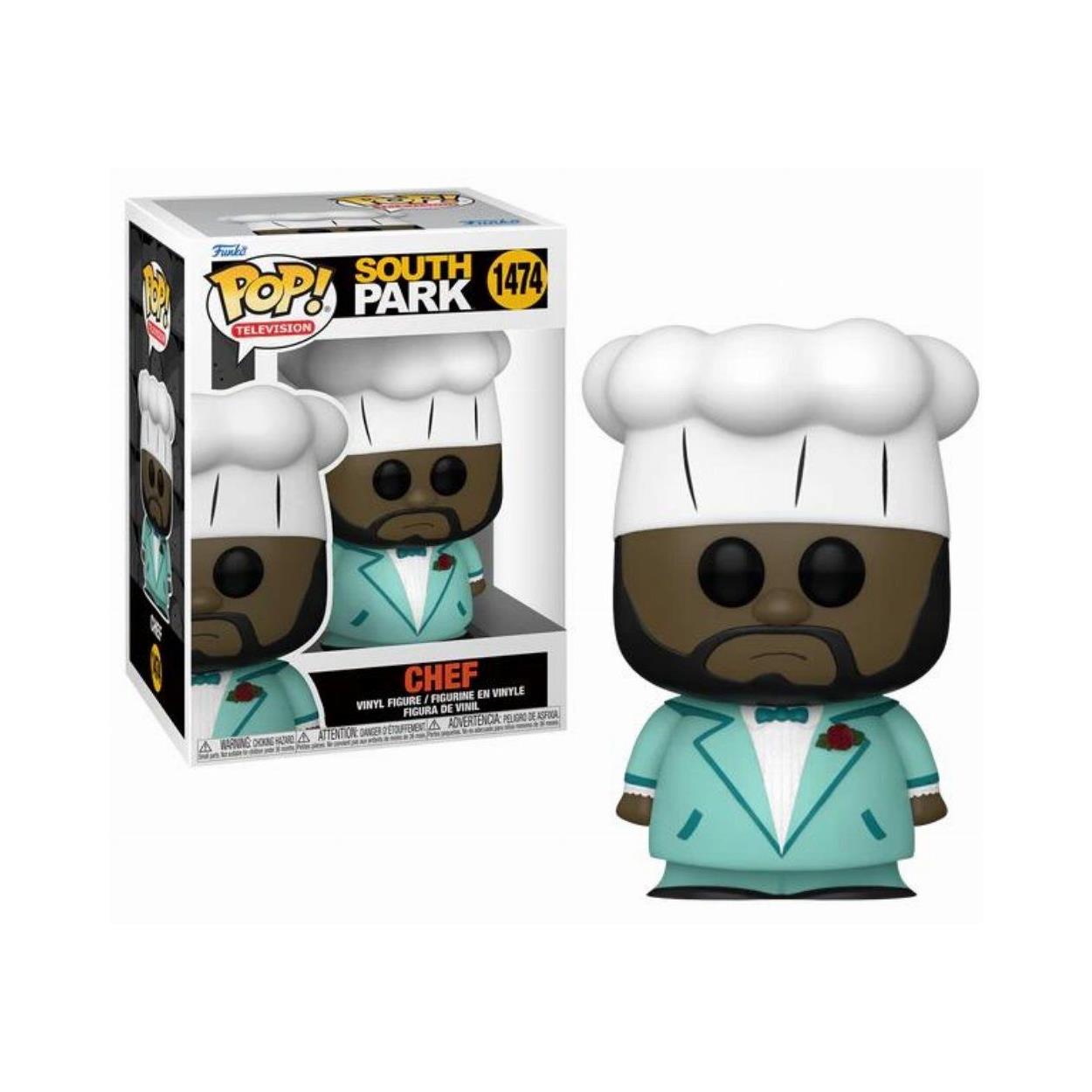 Funko Pop! South Park - Chef i Kostym #1474 Vinylfigur