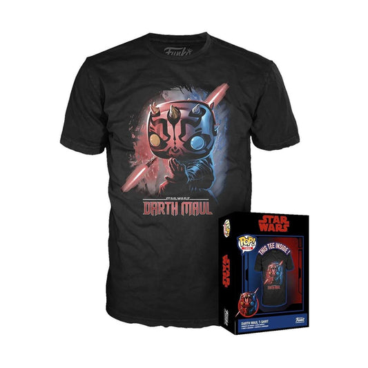 Funko Boxed Tee: Star Wars EP1 - Darth Maul T-Shirt (XL)