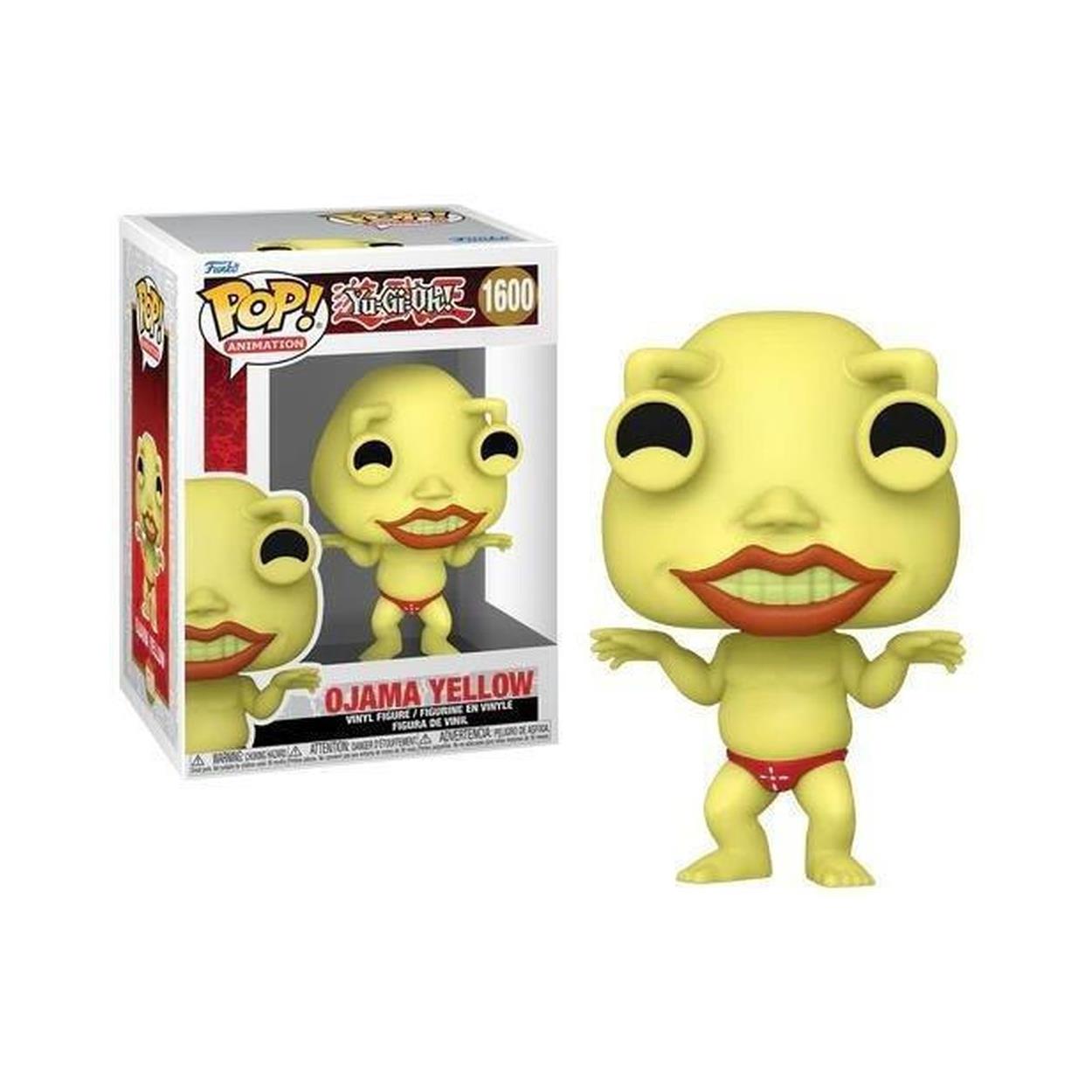 Funko Pop! Animation: Yu-Gi-Oh! - Ojama Yellow #1600 Vinyl Figur