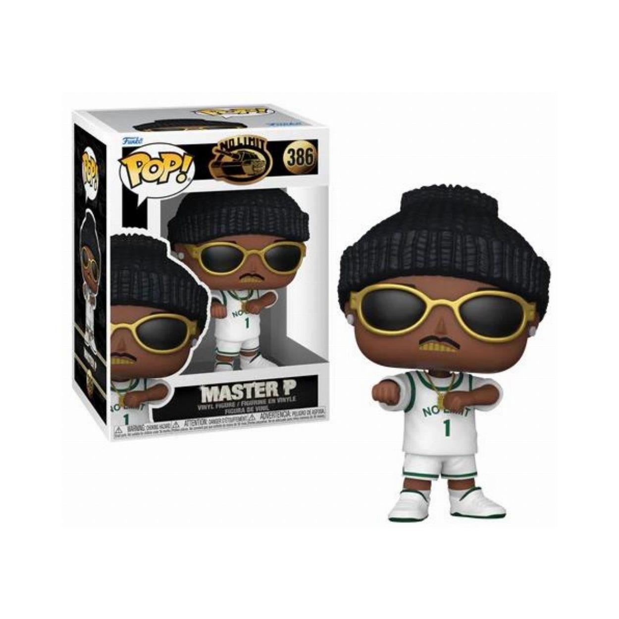 Funko Pop! Rocks: No Limit - Master P #386 Vinyl Figur