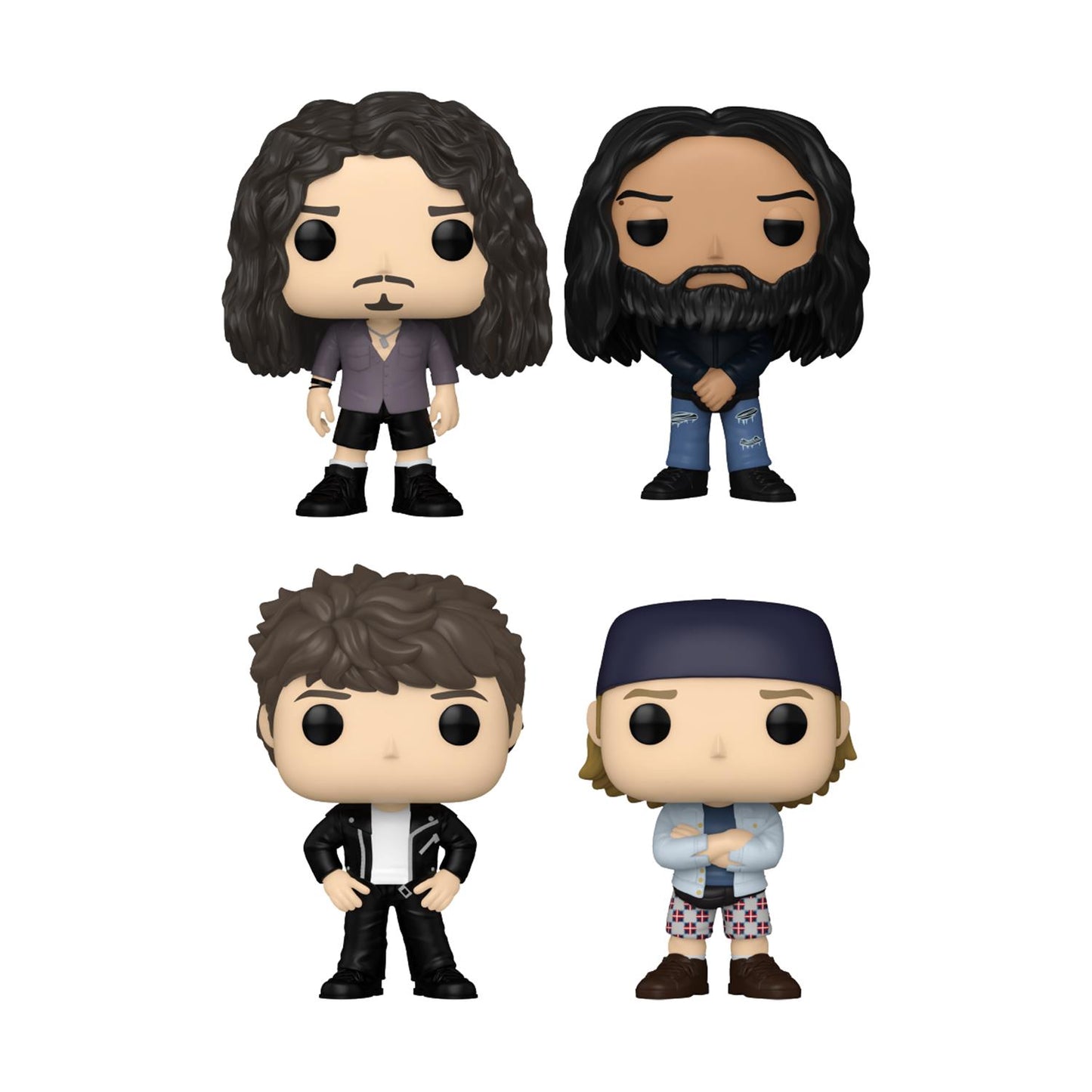 Funko Pop! 4-Pack Rocks: Soundgarden - Chris Cornell, Kim Thayil, Ben Shepherd, Matt Cameron