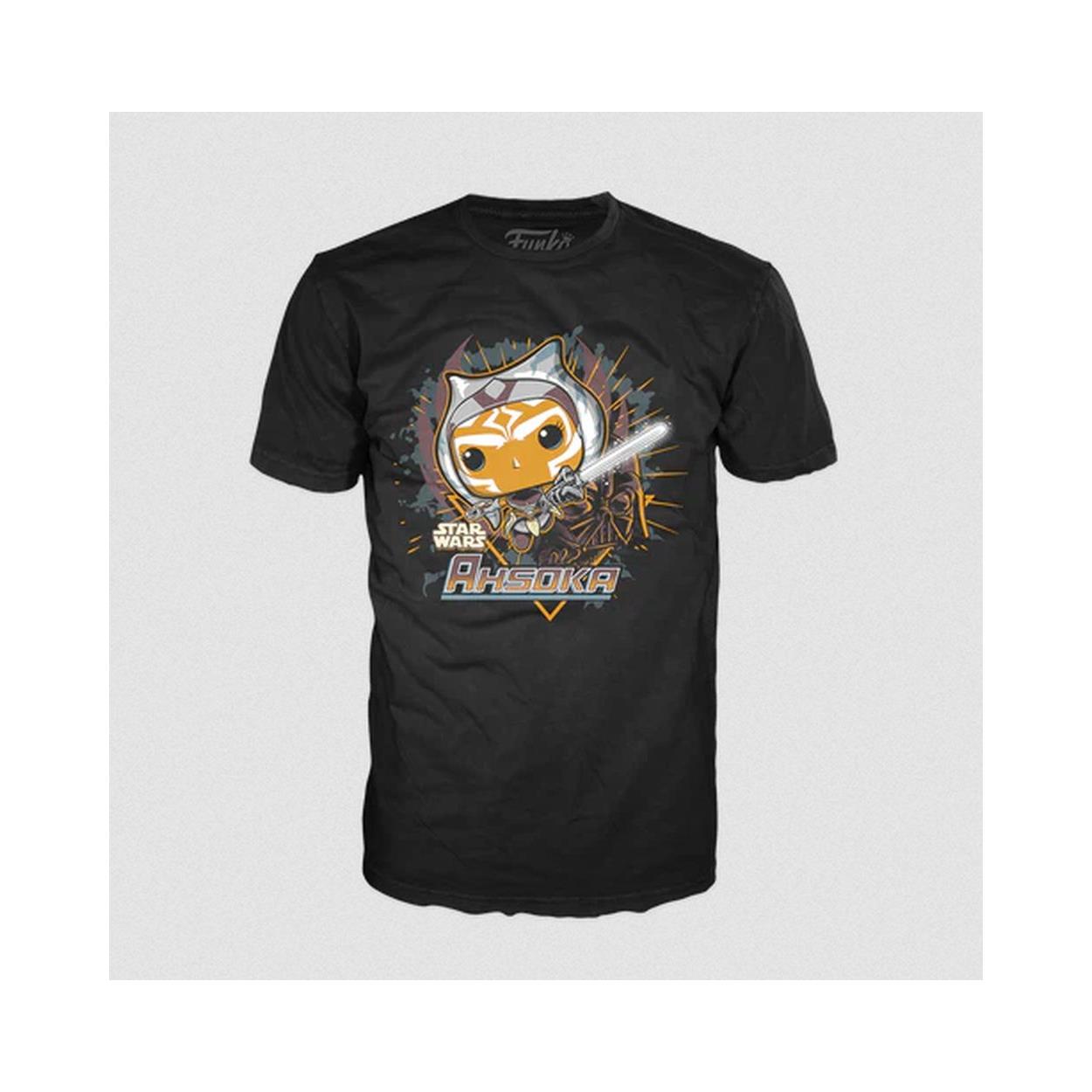 Funko Pop! Tee: The Book of Boba Fett - Ahsoka (L)