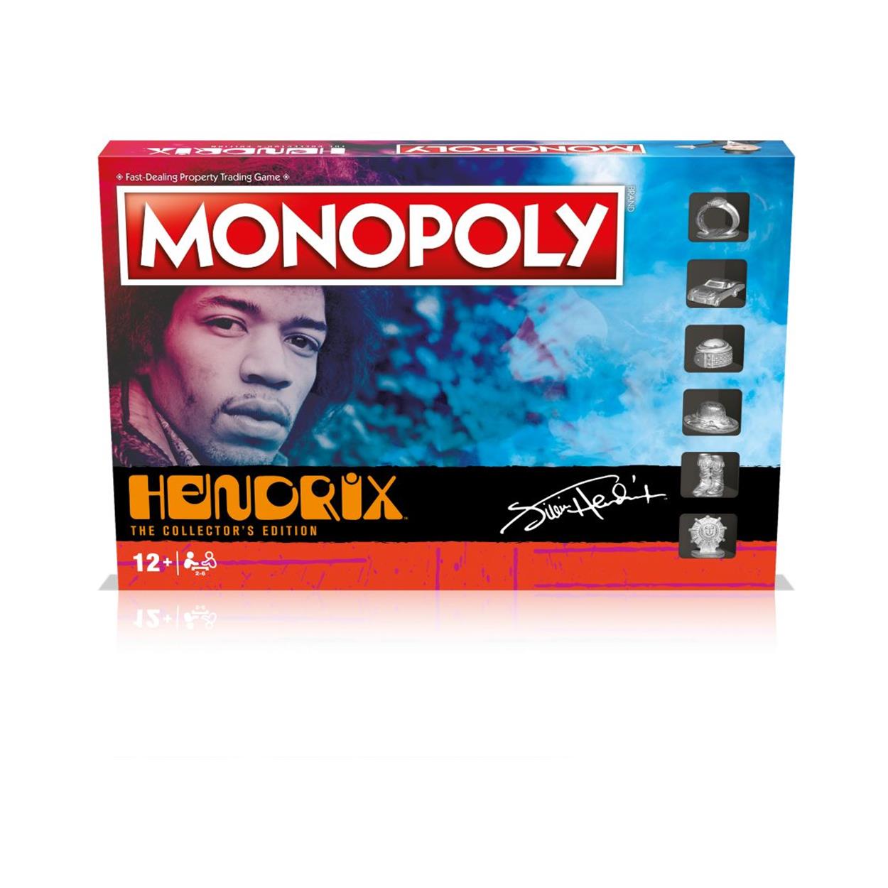 Monopoly: Jimi Hendrix - Brädspel för Musikälskare