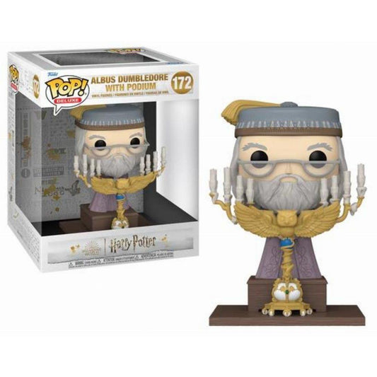 Funko Pop! Deluxe: Harry Potter - Albus Dumbledore med Podium #172