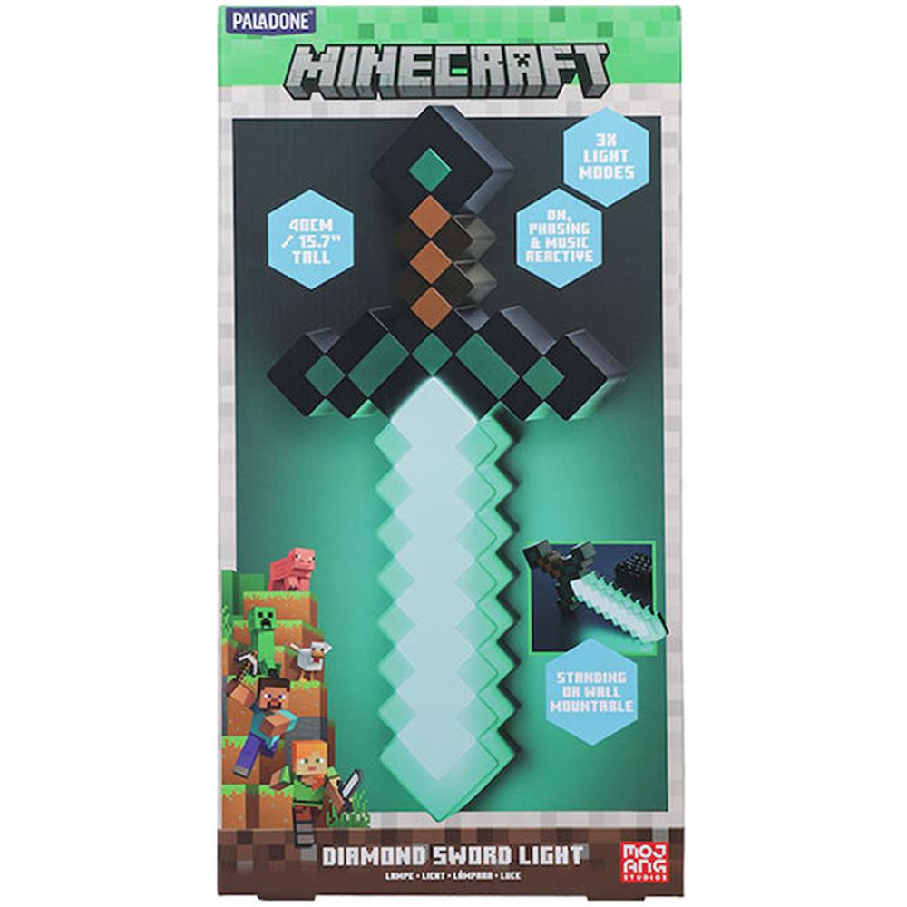 Paladone Minecraft Diamantsvärd Lampa - PP12711MCF