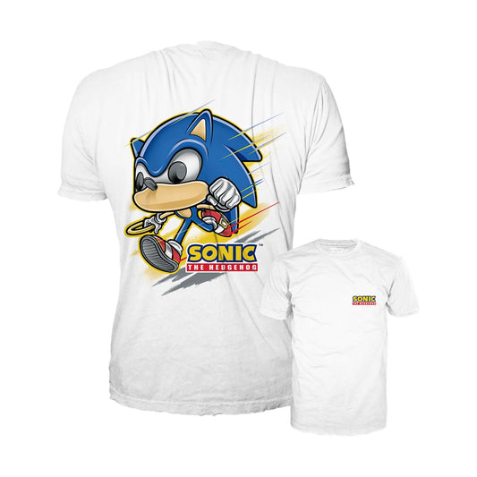 Funko Pop! Tees - Sonic (Running) T-Shirt (L)