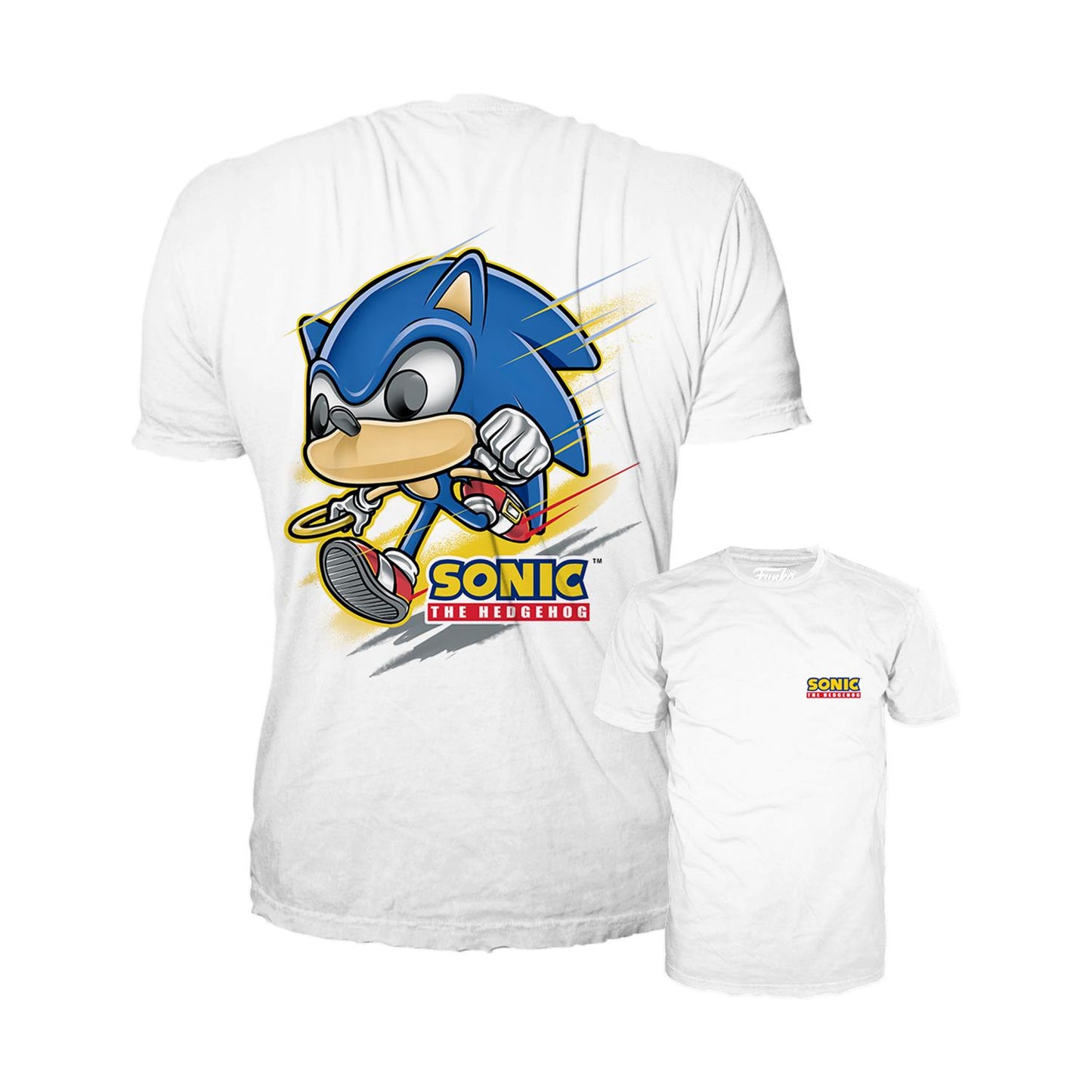 Funko Pop! Tees: Sonic (Running) T-Shirt (XL)