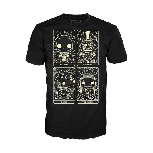 Funko Boxed Pop! Tee Disney: The Nightmare Before Christmas - Tarot Card T-Shirt (L)