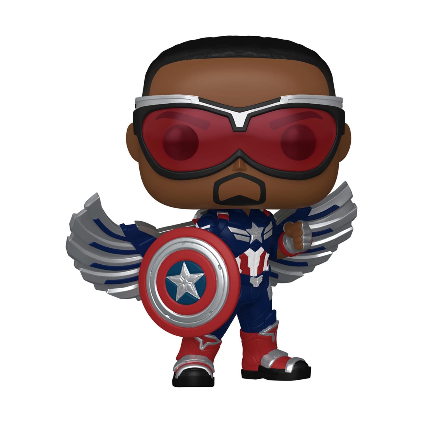 Funko Pop! Marvel: Captain America Brave New World - Captain America #1364 Bobble-Head Vinylfigur