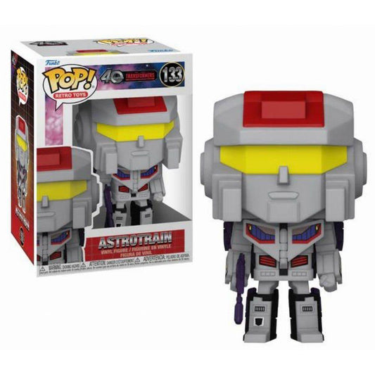 Funko Pop! Retro Toys: Transformers 40 År - Astrotrain #133 Vinylfigur