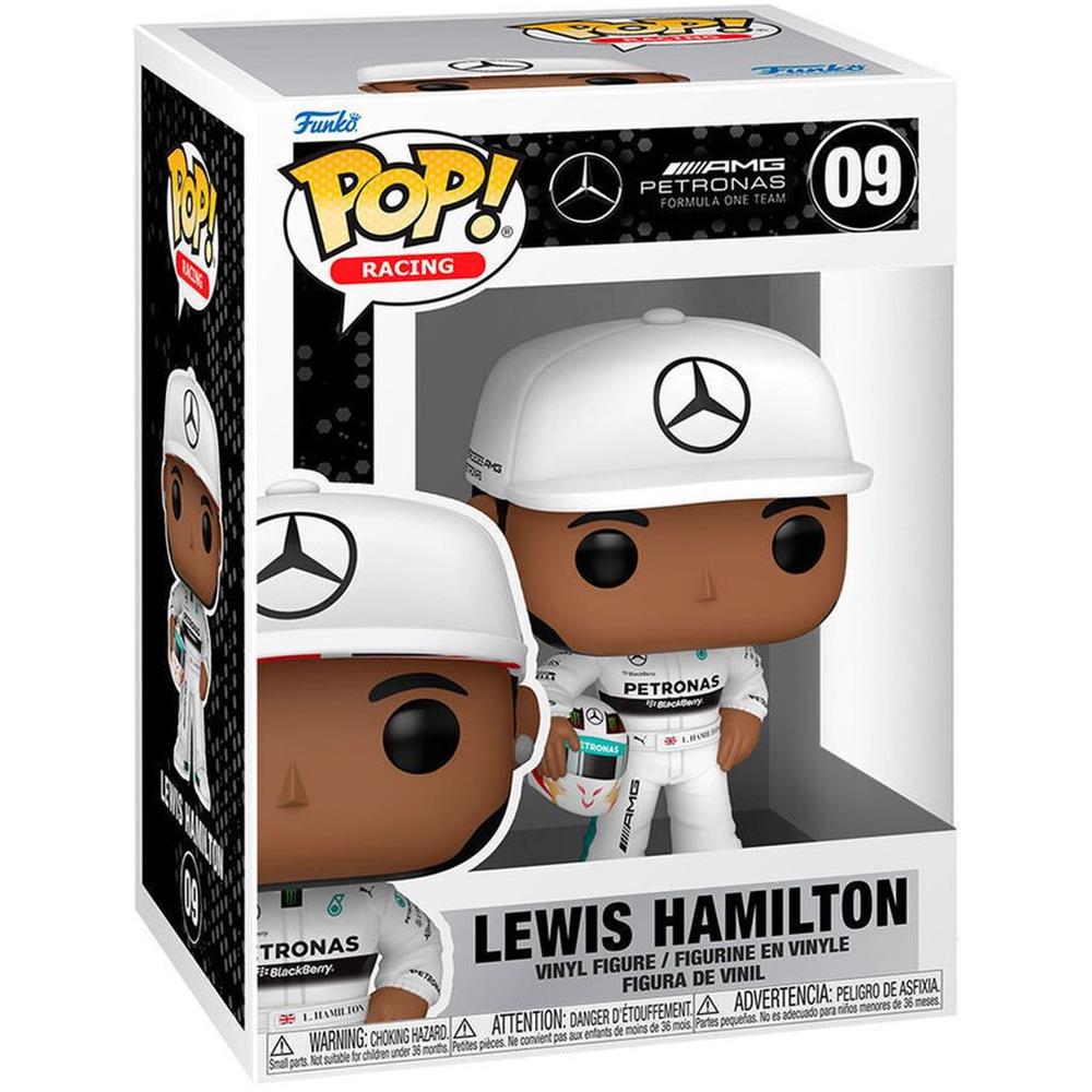 Funko Pop! Racing: AMG Petronas Formula One Team - Lewis Hamilton #09 Vinylfigur