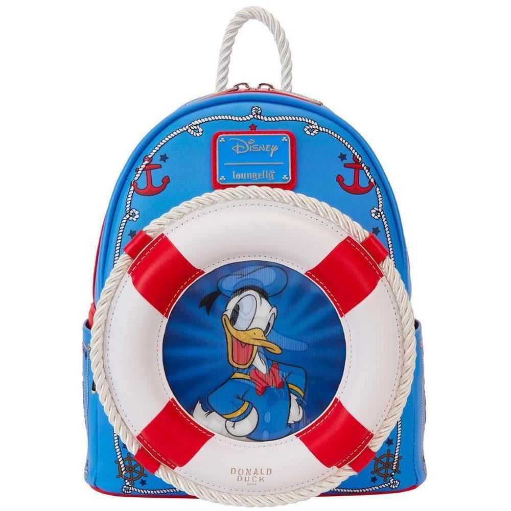 Loungefly Disney - Donald Duck 90-årsjubileum Mini Ryggsäck